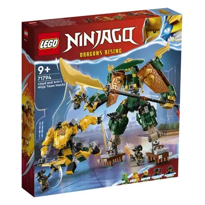 LEGO 71794 Ninjago Drużyna mechów ninja Lloyda i Arina