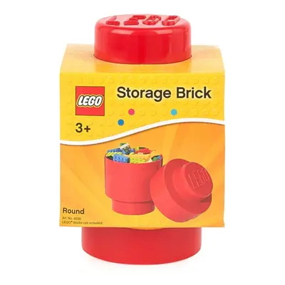 LEGO 40301730 Pojemnik na klocki okrągły 1x1 czerwony