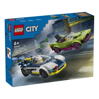 LEGO 60415 City Pościg radiowozu za muscle carem