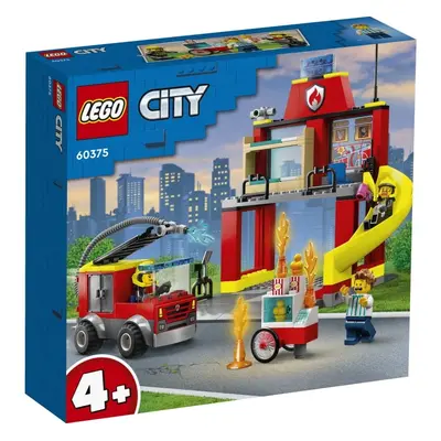 LEGO 60375 City Remiza strażacka i wóz strażacki