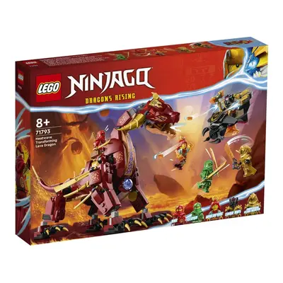 LEGO 71793 Ninjago Lawowy smok zmieniający się w falę ognia