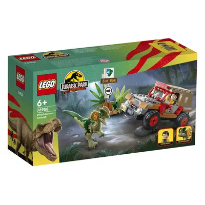 LEGO 76958 Jurassic World Zasadzka na dilofozaura