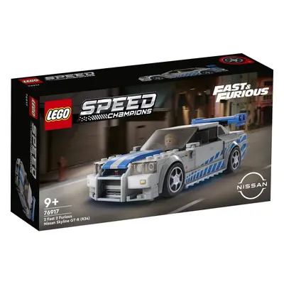 LEGO 76917 Speed Champions Nissan Skyline GT-R (R34) z filmu „Za szybcy, za wściekli”