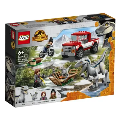 LEGO 76946 Jurassic World Schwytanie welociraptorów Blue i Bety