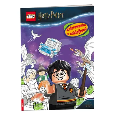 LEGO HARRY POTTER NA6401 KOLOROWANKA Z NAKLEJKAMI