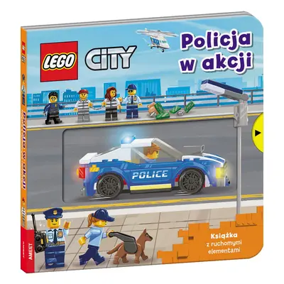 LEGO PPS6004 CITY POLICJA W AKCJI KSIĄŻKA Z RUCHOMYMI ELEMENTAMI