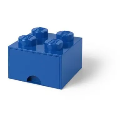 LEGO 40051731 Pojemnik na klocki z szufladą 2x2 niebieski