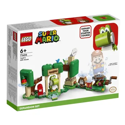 LEGO 71406 Super Mario Dom prezentów Yoshiego - zestaw rozszerzający