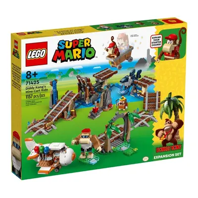 LEGO 71425 Super Mario Przejażdżka wagonikiem Diddy Konga — zestaw rozszerzający