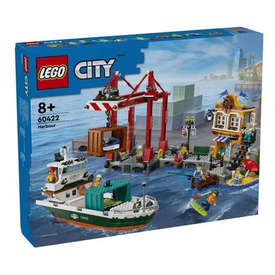 LEGO 60422 City Nadmorski port ze statkiem towarowym