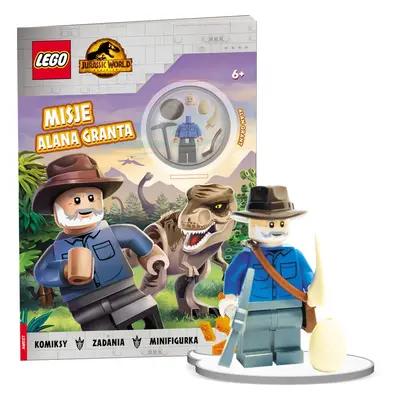 LEGO LNC6204 JURASSIC WORLD MISJE ALANA GRANTA