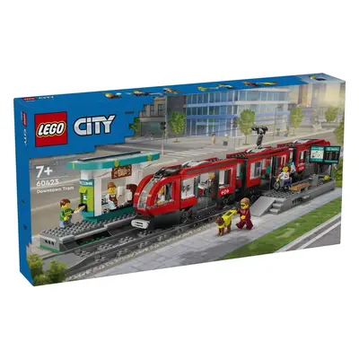 LEGO 60423 City Tramwaj miejski ze stacją