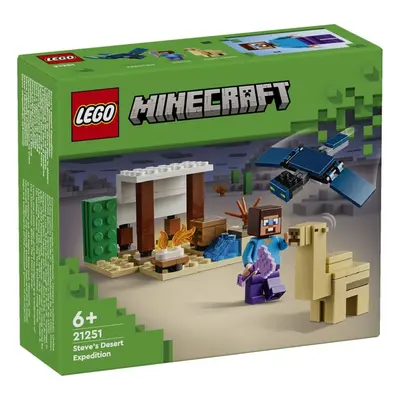 LEGO 21251 Minecraft Pustynna wyprawa Steve`a