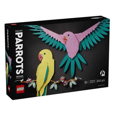 LEGO 31211 Art Kolekcja zwierząt - papugi ary