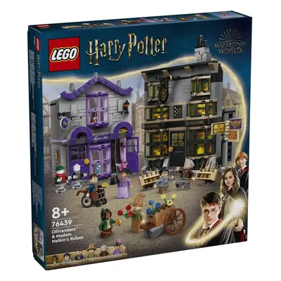 LEGO 76439 Harry Potter Sklepy Ollivandera™ i Madame Malkin