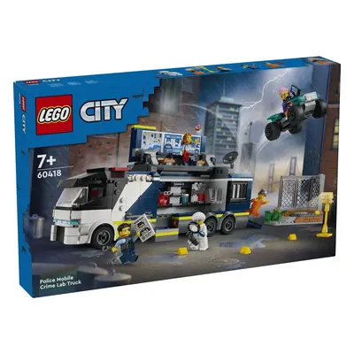 LEGO 60418 City Policyjna ciężarówka z laboratorium