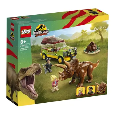 LEGO 76959 Jurassic World Badanie triceratopsa