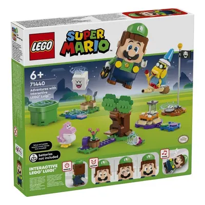 LEGO 71440 Super Mario Przygody z interaktywną figurką LEGO® Luigi™