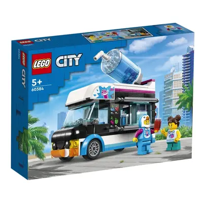 LEGO 60384 City Pingwinia furgonetka ze slushem