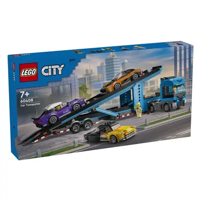 LEGO 60408 City Laweta z samochodami sportowymi