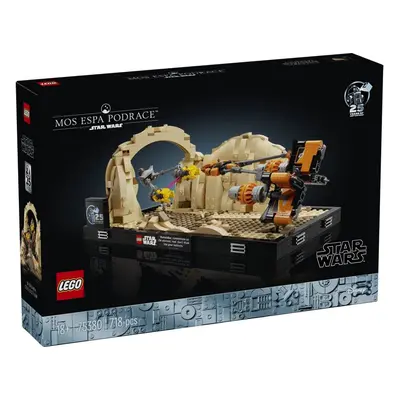 LEGO 75380 Star Wars Diorama: Wyścig ścigaczy w Mos Espa