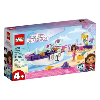 LEGO 10786 Koci domek Gabi Statek i spa Gabi i Syrenkotki