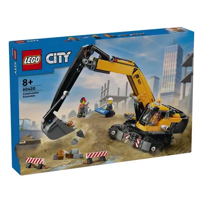 LEGO 60420 City Żółta koparka