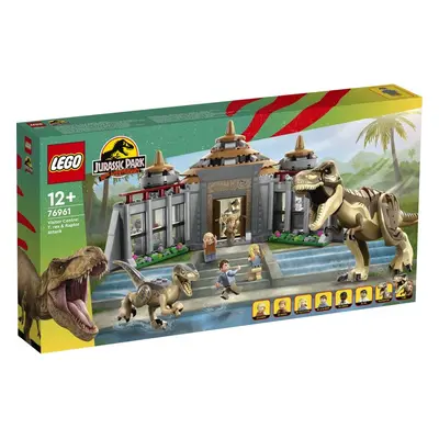 LEGO 76961 Jurassic World Centrum dla odwiedzających: atak tyranozaura i raptora