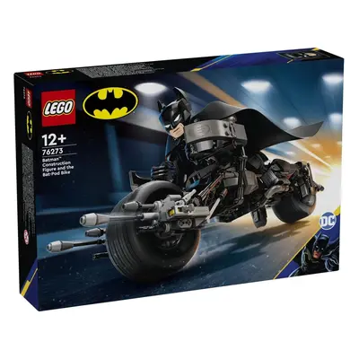 LEGO 76273 Super Heroes Figurka Batmana™ do zbudowania i batcykl