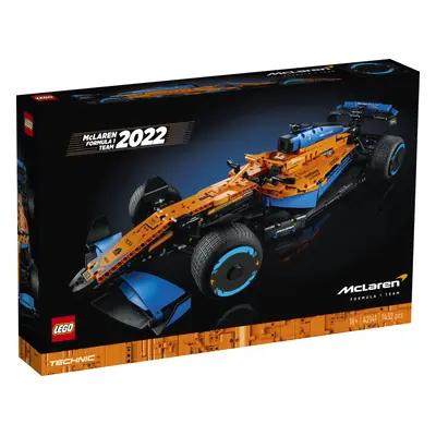 LEGO 42141 Technic Samochód wyścigowy McLaren Formula 1 Nowy wzór pudełka i naklejek