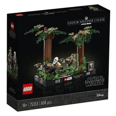 LEGO 75353 Star Wars Diorama: pości na ścigaczach na Endorze