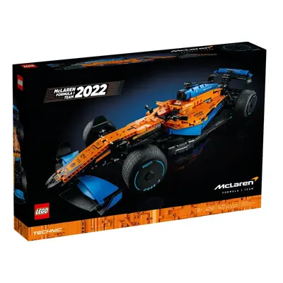 LEGO 42141 Technic Samochód wyścigowy McLaren Formula 1 Stary wzór pudełka i naklejek