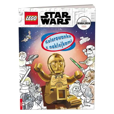 LEGO STAR WARS NA6303 KOLOROWANKA Z NAKLEJKAMI