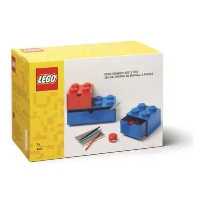 LEGO Classic 43250800 Komplet 3 pojemników szufladek na biurko