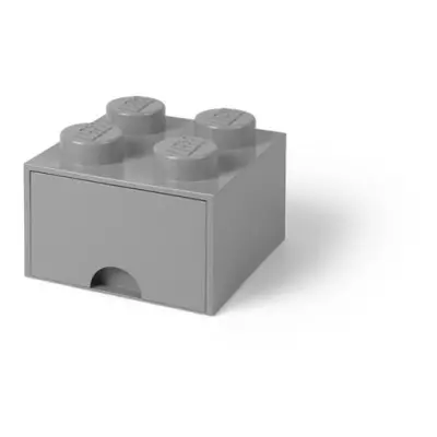 LEGO 40051740 Pojemnik na klocki z szufladą 2x2 szary