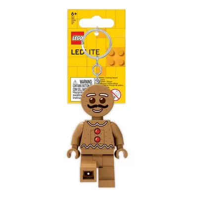 LEGO Classic KE182 Brelok do kluczy z latarką Piernikowy ludek