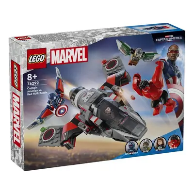 LEGO 76292 Super Heroes Kapitan Ameryka kontra Czerwony Hulk - bitwa