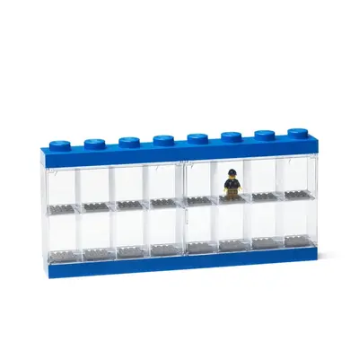 LEGO Classic 40660005 Gablotka na 16 minifigurek LEGO - Niebieska