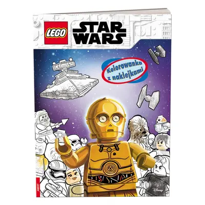 LEGO NA6301 STAR WARS KOLOROWANKA Z NAKLEJKAMI