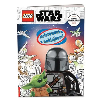 LEGO NA6302 STAR WARS KOLOROWANKA Z NAKLEJKAMI