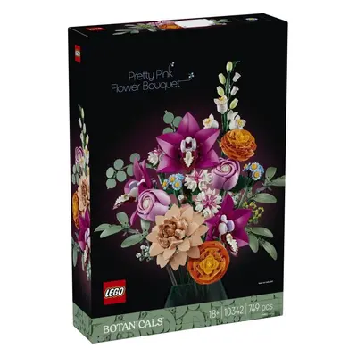 LEGO 10342 Botanicals Piękny bukiet różowych kwiatów