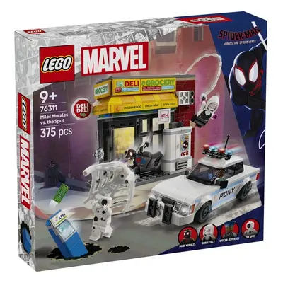 LEGO 76311 Super Heroes Multiwersum: miles morales kontra spot