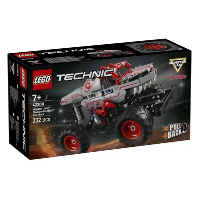 LEGO 42200 Technic Monster jam thunderroarus z napędem typu pull-back