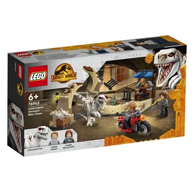 LEGO 76945 Jurassic World Atrociraptor: pościg na motocyklu