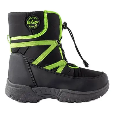 Czarne śniegowce Lee Cooper LCJ-22-44-1366K