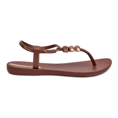 Damskie Płaskie Sandały Japonki 83507 Ipanema Class Blown Up Sandal Fem Brązowe