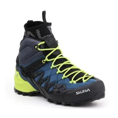 Buty trekkingowe Salewa Ms Wildfire Edge Mid Gtx niebieskie