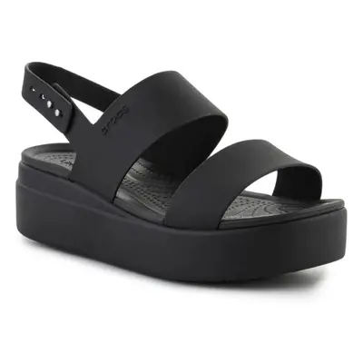 Sandały Crocs Brooklyn Low Wedge czarne