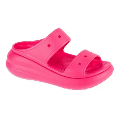 Klapki Crocs Classic Crush Sandal 207670-6ZQ różowe