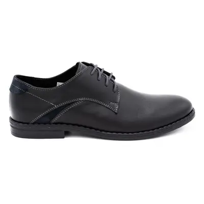 Lukas Eleganckie buty męskie 253LU czarne